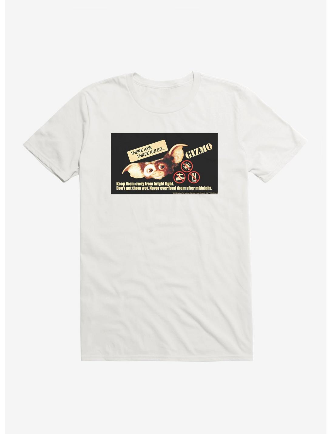 Gremlins Gizmo Rules To Follow T-Shirt, , hi-res