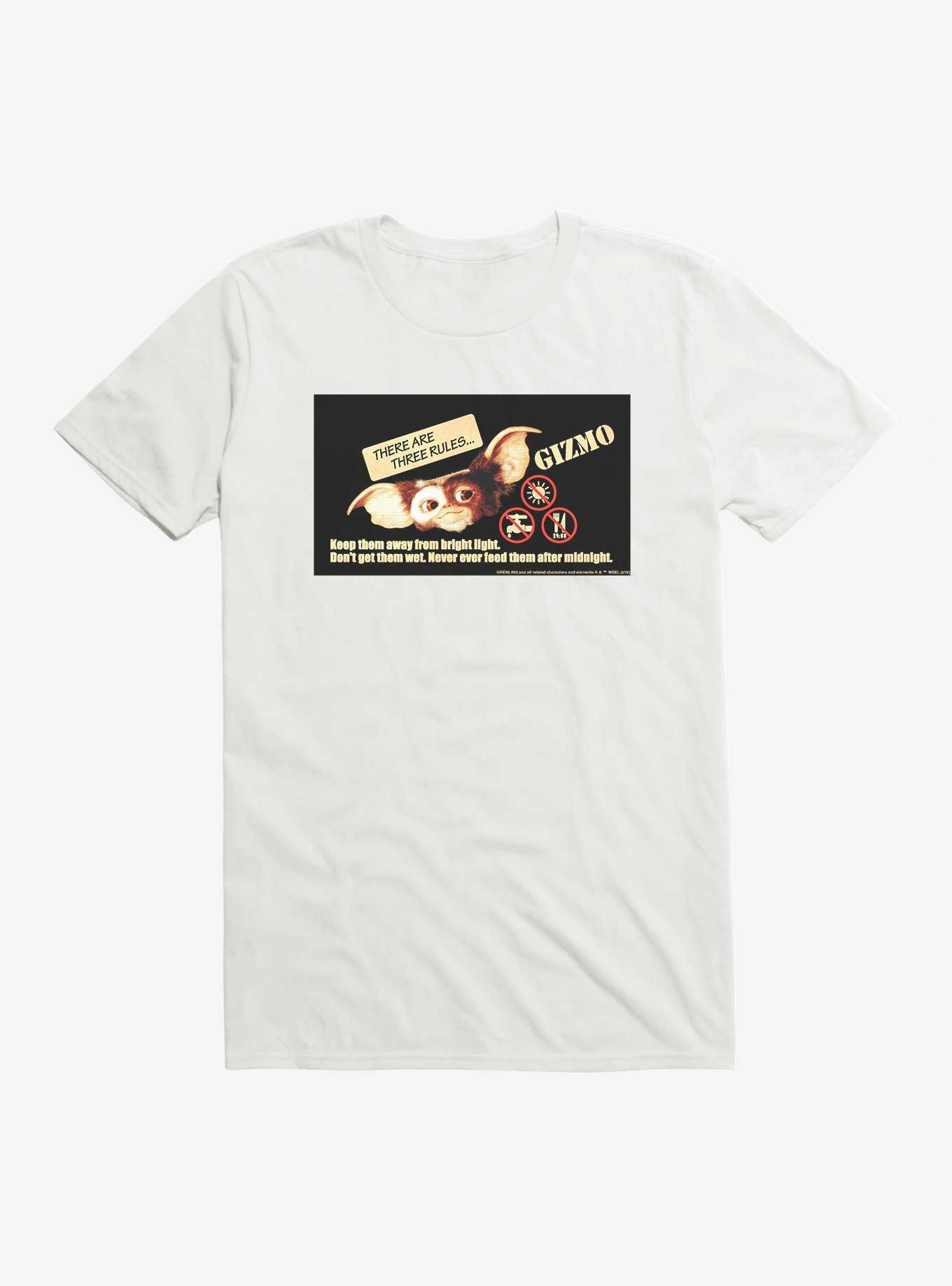 Gremlins Gizmo Rules To Follow T-Shirt, , hi-res