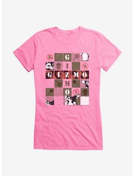 Gremlins Gizmo Boxed Collage Girls T-Shirt, CHARITY PINK, hi-res