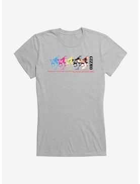 Gremlins Gizmo Colorful Stamp Girls T-Shirt, HEATHER, hi-res