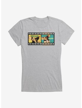 Gremlins Gizmo Colorful Film Strip Girls T-Shirt, HEATHER, hi-res