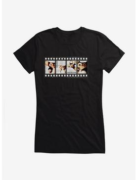 Gremlins Gizmo Film Strip Girls T-Shirt, BLACK, hi-res
