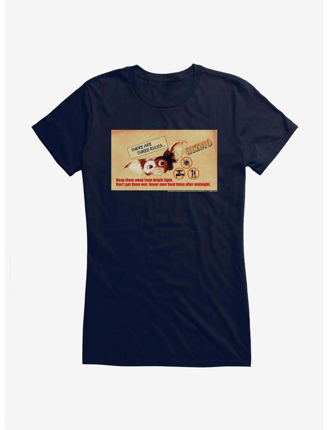 Gremlins Gizmo Three Rules Girls T-Shirt, , hi-res