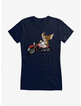 Gremlins Motorcycle Gizmo Girls T-Shirt, NAVY, hi-res