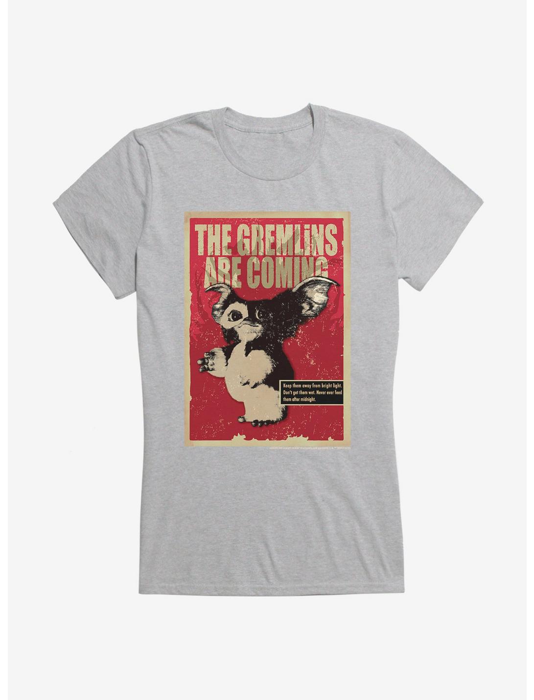 Gremlins They Are Coming Girls T-Shirt, HEATHER, hi-res
