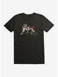 DC Comics Birds Of Prey Harley Quinn Hammer Pose T-Shirt, BLACK, hi-res