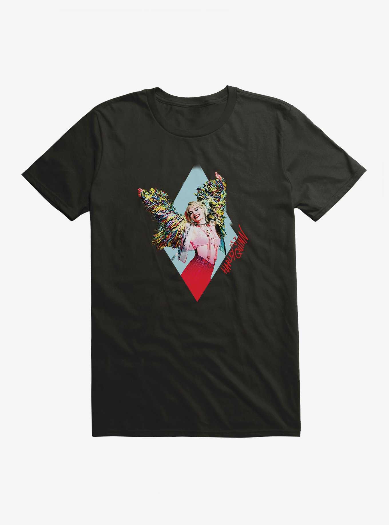DC Comics Birds Of Prey Harley Quinn Diamond Pose T-Shirt, , hi-res