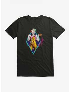 DC Comics Birds Of Prey Harley Quinn Neon Diamond Autograph T-Shirt, , hi-res