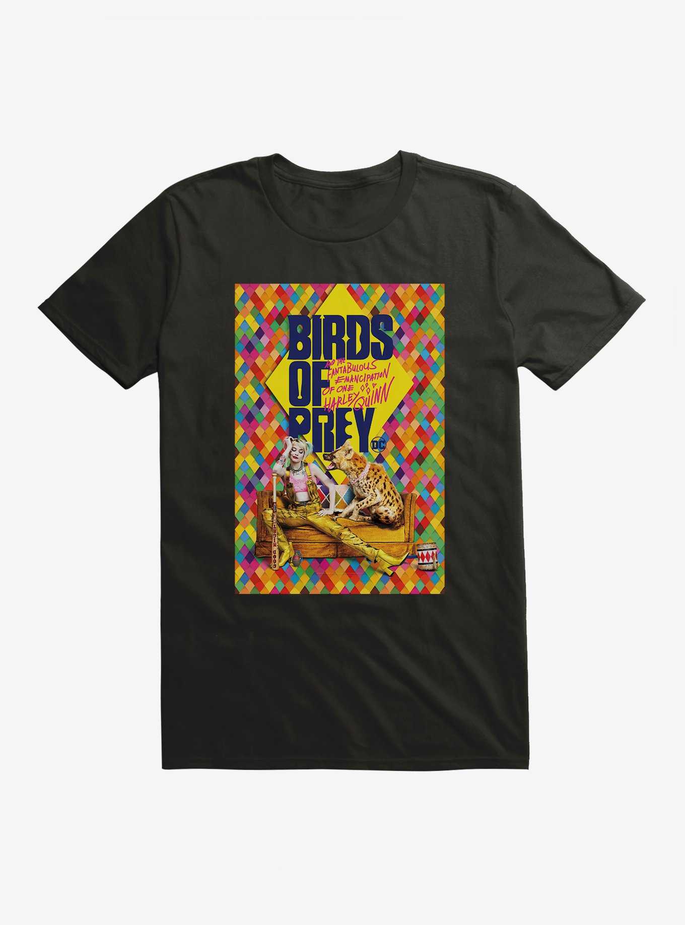 DC Comics Birds Of Prey Harley Quinn Movie Poster T-Shirt, , hi-res