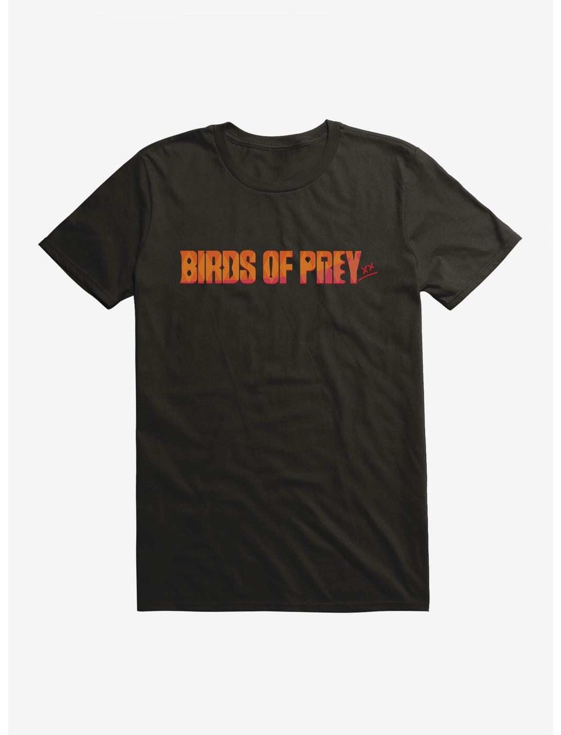 DC Comics Birds Of Prey Sunset Title T-Shirt, BLACK, hi-res