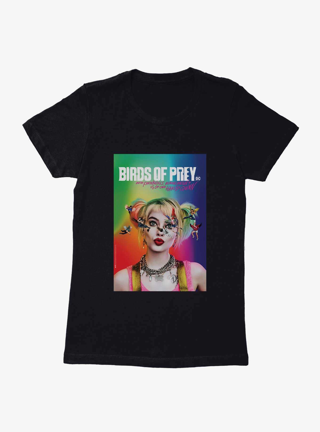 DC Comics Birds Of Prey Harley Quinn Major Players Womens T-Shirt, , hi-res