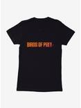 DC Comics Birds Of Prey Sunset Title Womens T-Shirt, BLACK, hi-res