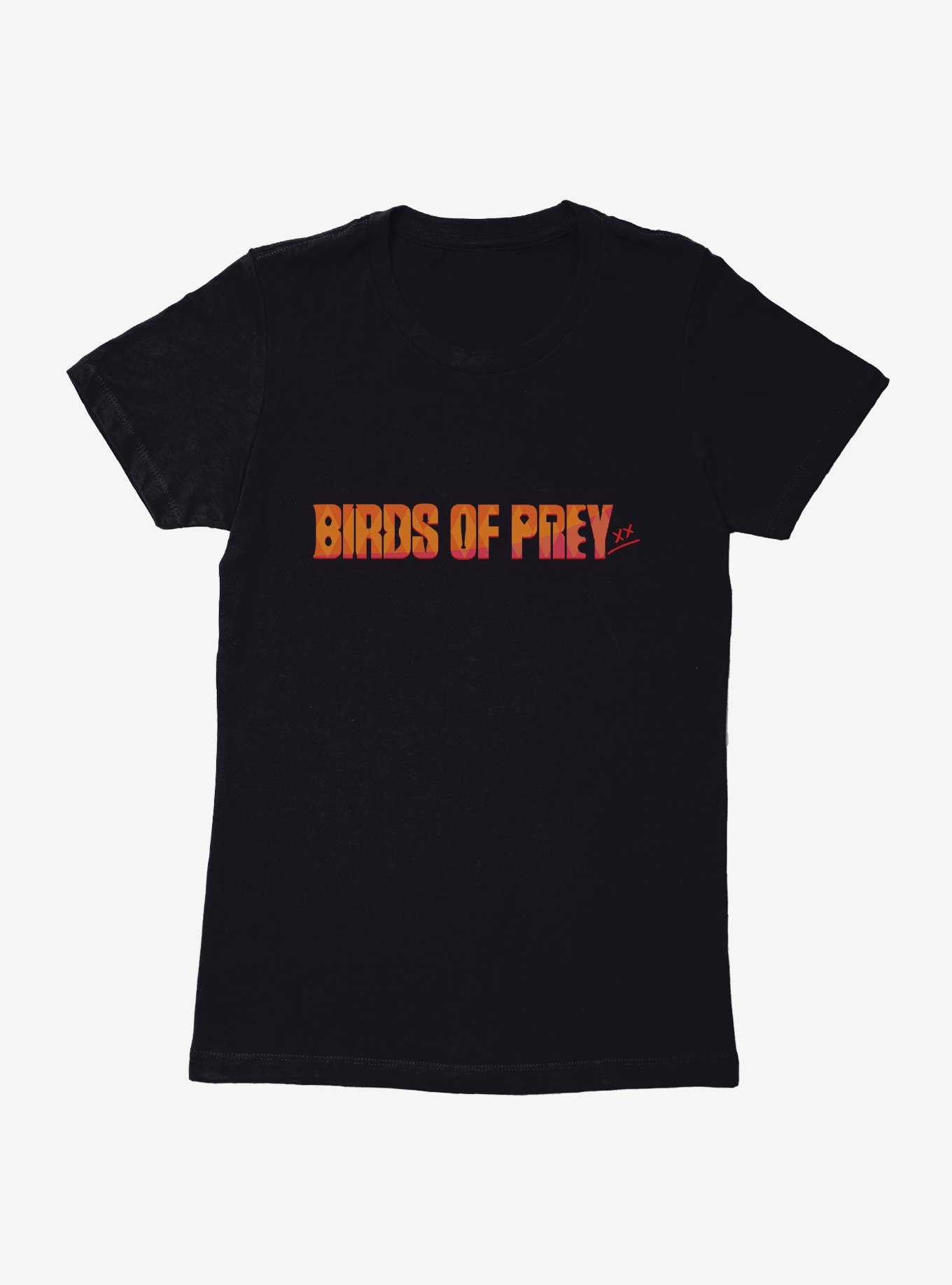 DC Comics Birds Of Prey Sunset Title Womens T-Shirt, , hi-res