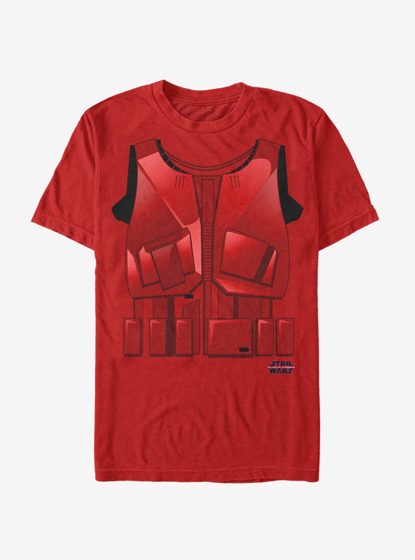 Star Wars Episode IX The Rise Of Skywalker Highlight Custom T-Shirt, RED, hi-res
