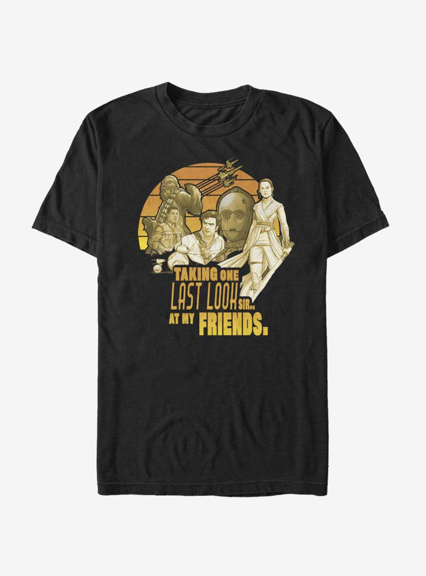 Star Wars Episode IX The Rise Of Skywalker Last Goodbye T-Shirt, BLACK, hi-res