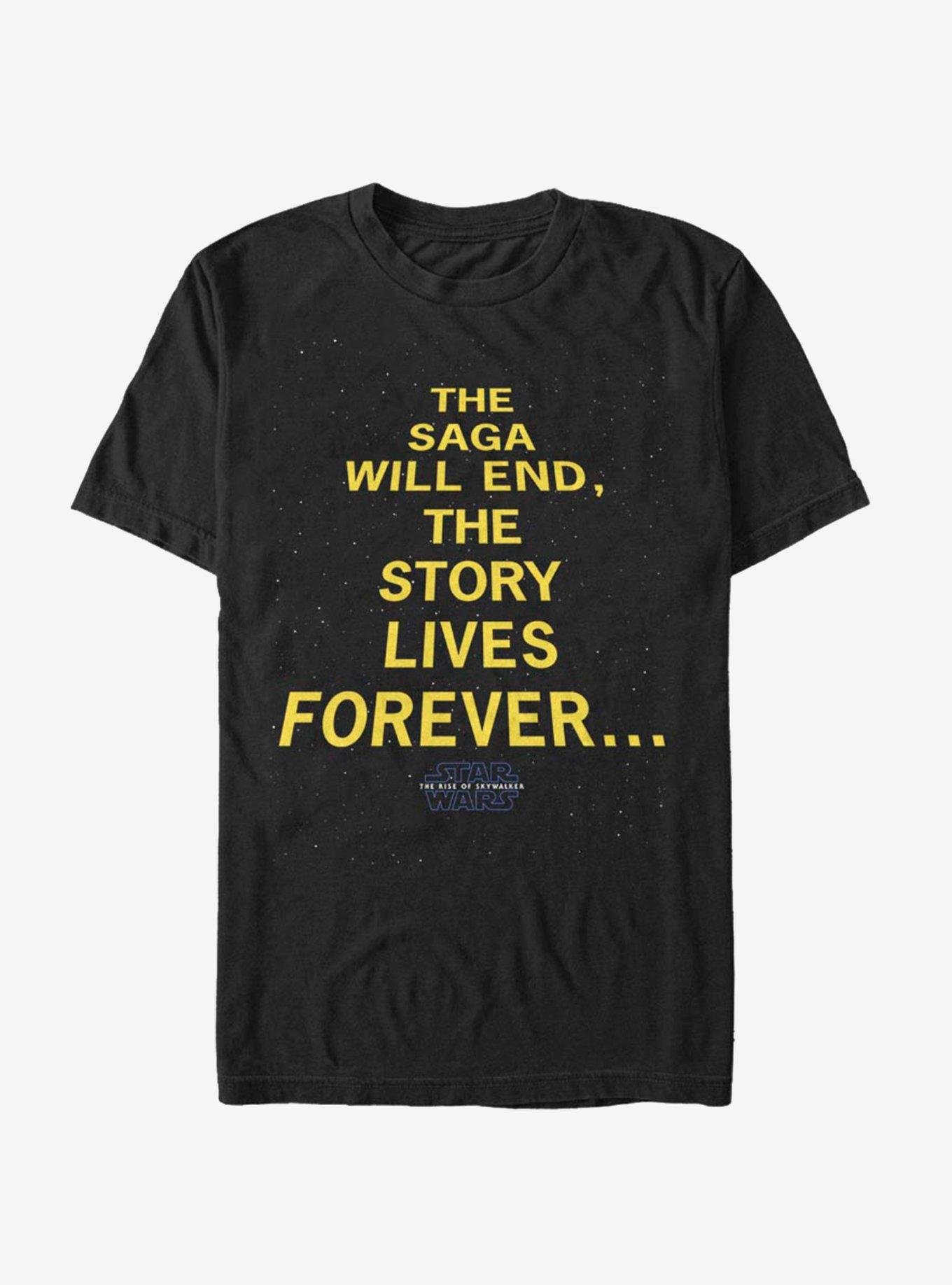 Star Wars Episode IX The Rise Of Skywalker Long Live T-Shirt, BLACK, hi-res