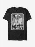 Star Wars Episode IX The Rise Of Skywalker With You R2D2 T-Shirt, BLACK, hi-res
