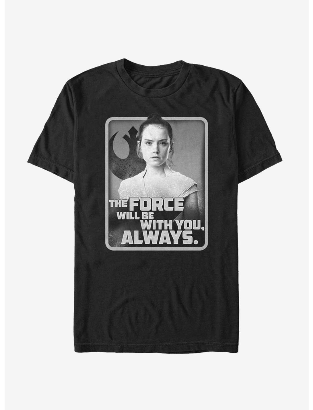 Star Wars Episode IX The Rise Of Skywalker With You Rey T-Shirt, BLACK, hi-res