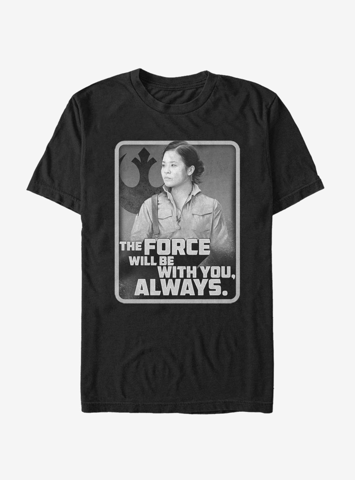 Star Wars Episode IX The Rise Of Skywalker With You Rose T-Shirt, , hi-res