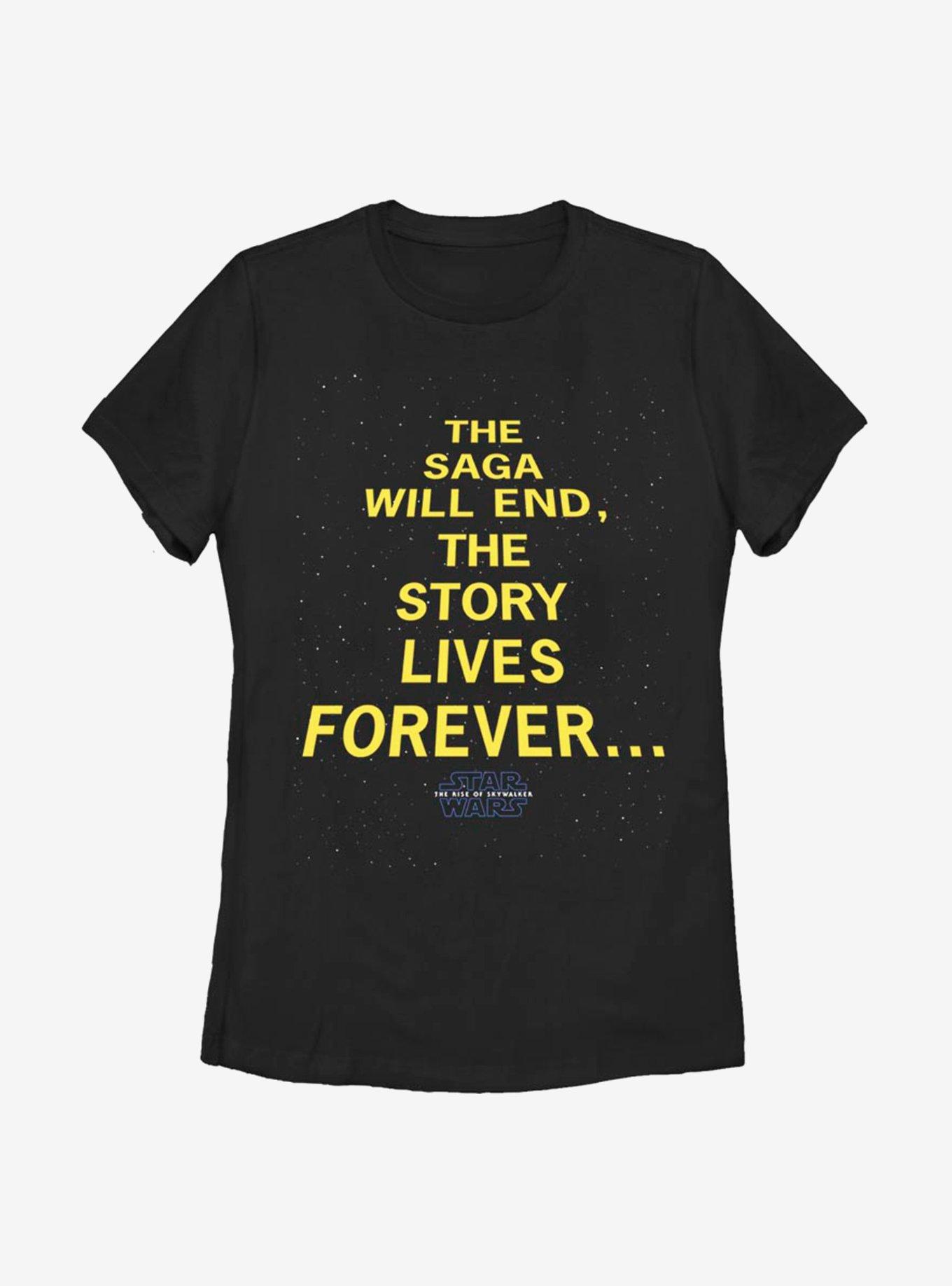Star Wars Episode IX The Rise Of Skywalker Long Live Womens T-Shirt, BLACK, hi-res