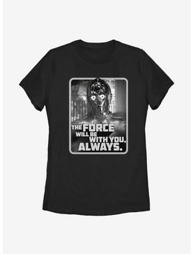 Star Wars Episode IX The Rise Of Skywalker With You C3PO Womens T-Shirt, , hi-res