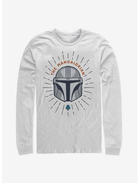 Plus Size Star Wars The Mandalorian Simple Shield Long-Sleeve T-Shirt, , hi-res
