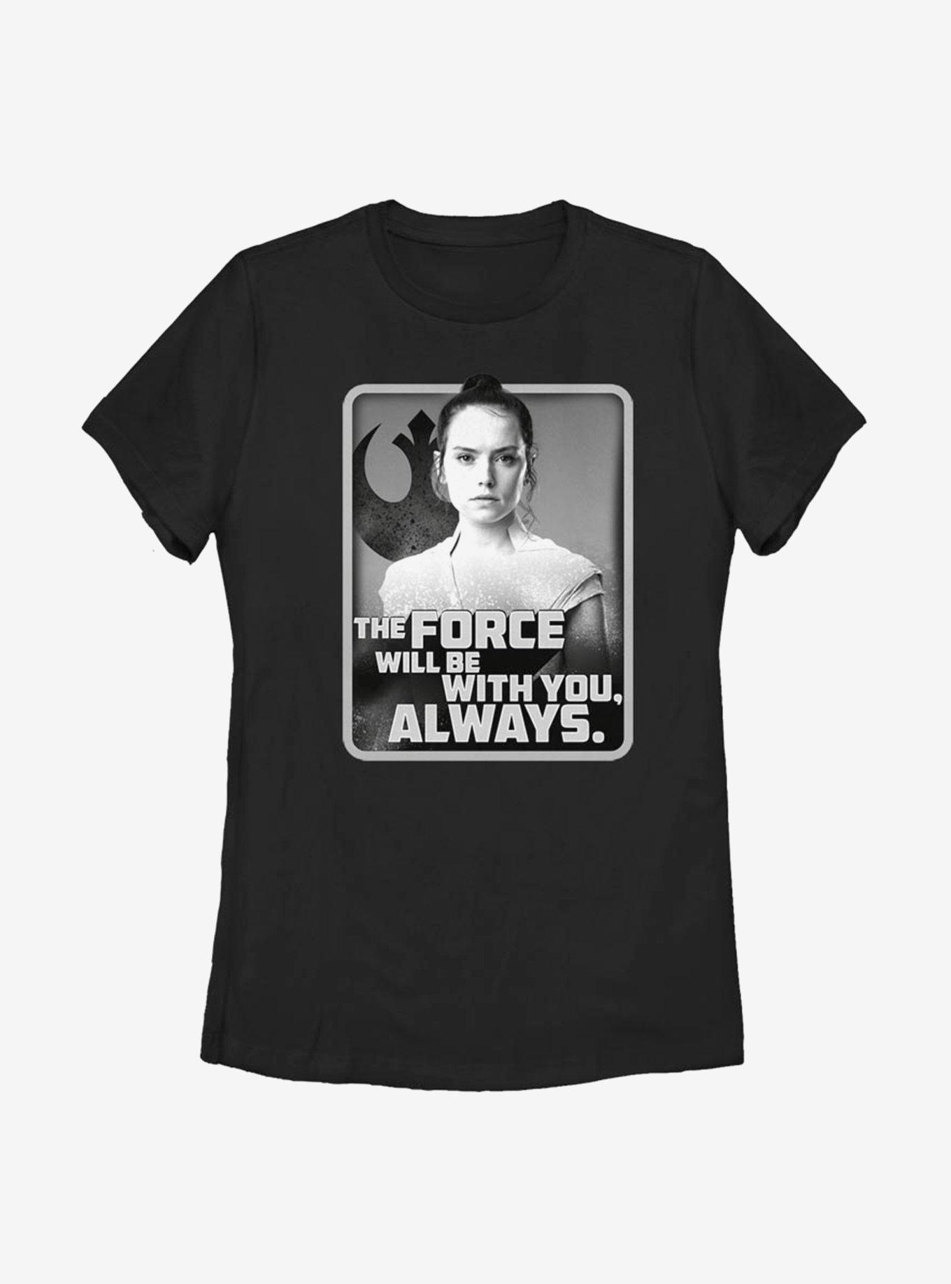 Star Wars Episode IX The Rise Of Skywalker With You Rey Womens T-Shirt, , hi-res