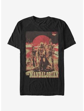 Plus Size Star Wars The Mandalorian Gritty Mandalorian T-Shirt, , hi-res