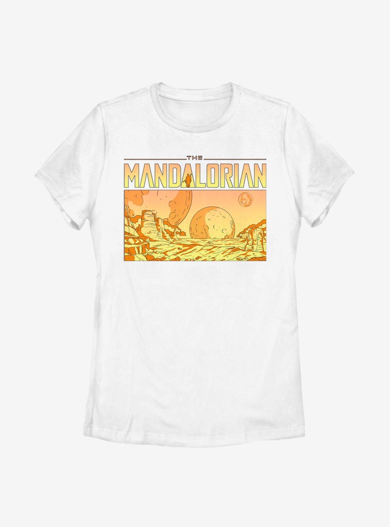 Star Wars The Mandalorian Desert Space Womens T-Shirt, , hi-res
