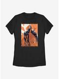Star Wars The Mandalorian Hunt Womens T-Shirt, BLACK, hi-res