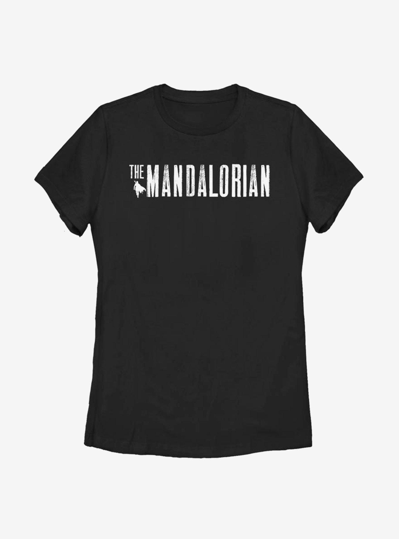 Star Wars The Mandalorian Simplistic Logo Womens T-Shirt, , hi-res