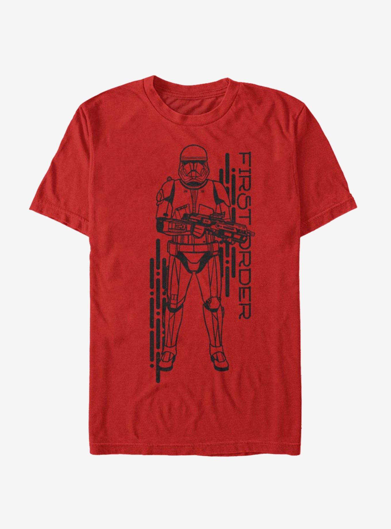 Star Wars Episode IX The Rise Of Skywalker Project Red T-Shirt, , hi-res
