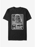 Star Wars Episode IX The Rise Of Skywalker With You Chewie T-Shirt, BLACK, hi-res