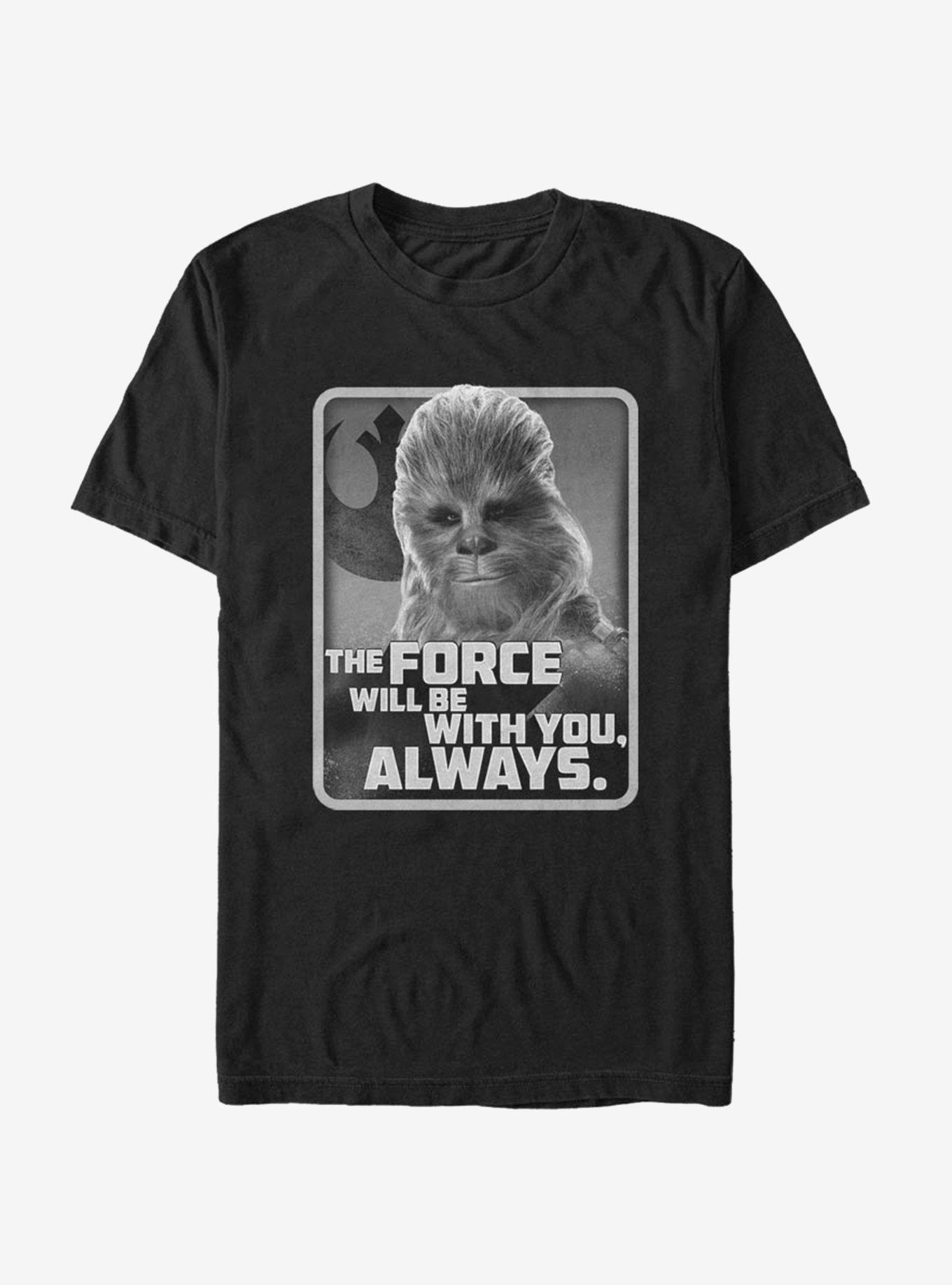 Star Wars Episode IX The Rise Of Skywalker With You Chewie T-Shirt, BLACK, hi-res