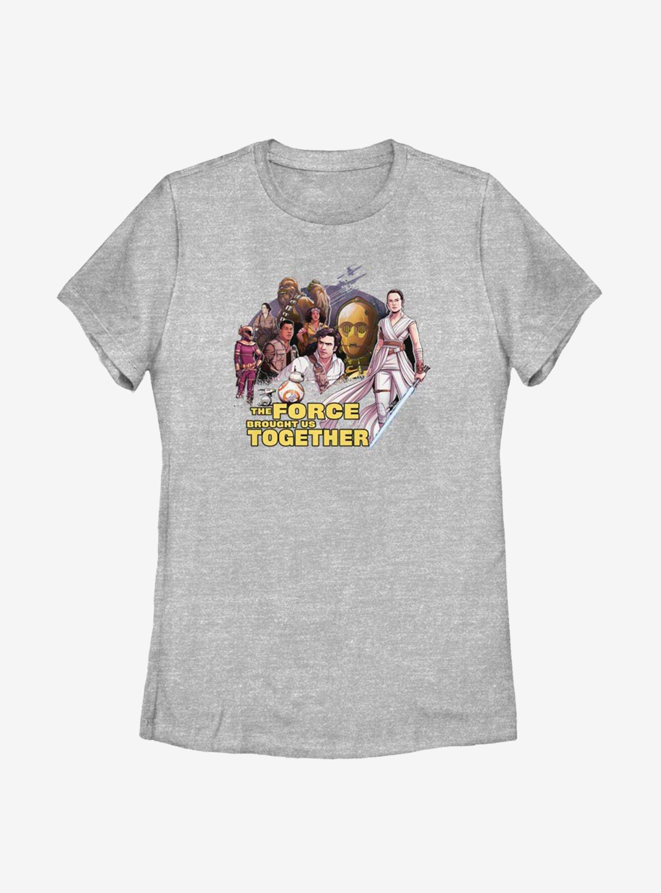 Star Wars Episode IX The Rise Of Skywalker Togetherness Womens T-Shirt, ATH HTR, hi-res