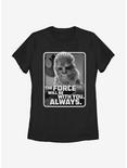 Star Wars Episode IX The Rise Of Skywalker With You Chewie Womens T-Shirt, BLACK, hi-res
