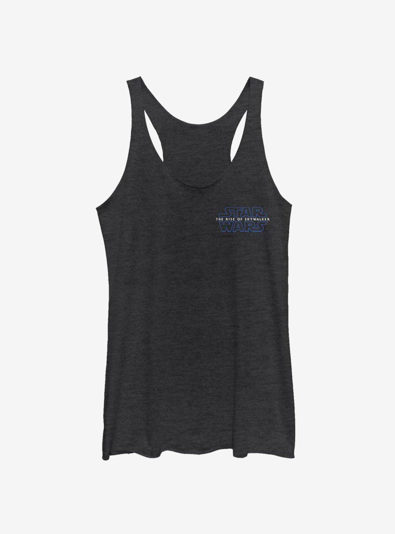 Star Wars Episode IX The Rise Of Skywalker Chest Logo Womens Tank Top, , hi-res