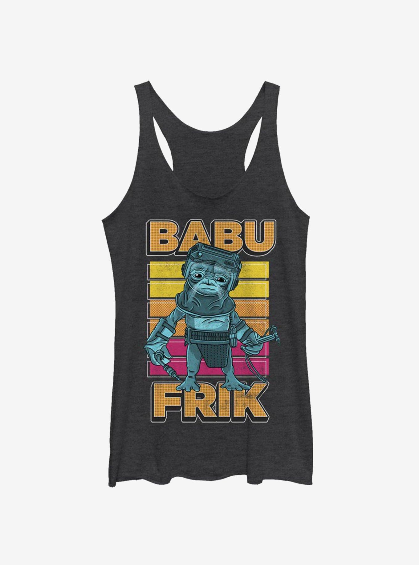 Star Wars Episode IX The Rise Of Skywalker Pop Babu Womens Tank Top, BLK HTR, hi-res