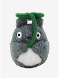 Studio Ghibli My Neighbor Totoro Fuzzy Totoro With Leaf Mini Plush, , hi-res