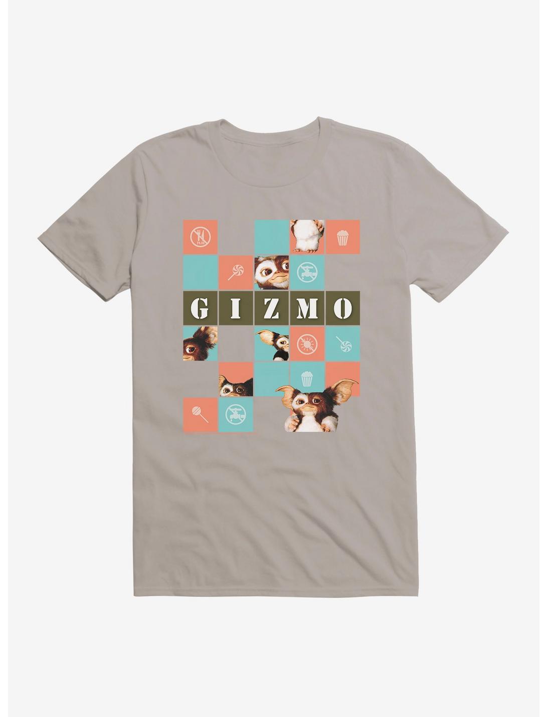 Gremlins Gizmo Boxed Collage T-Shirt, LIGHT GREY, hi-res