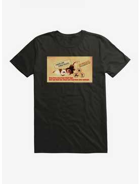 Gremlins Gizmo Three Rules T-Shirt, , hi-res