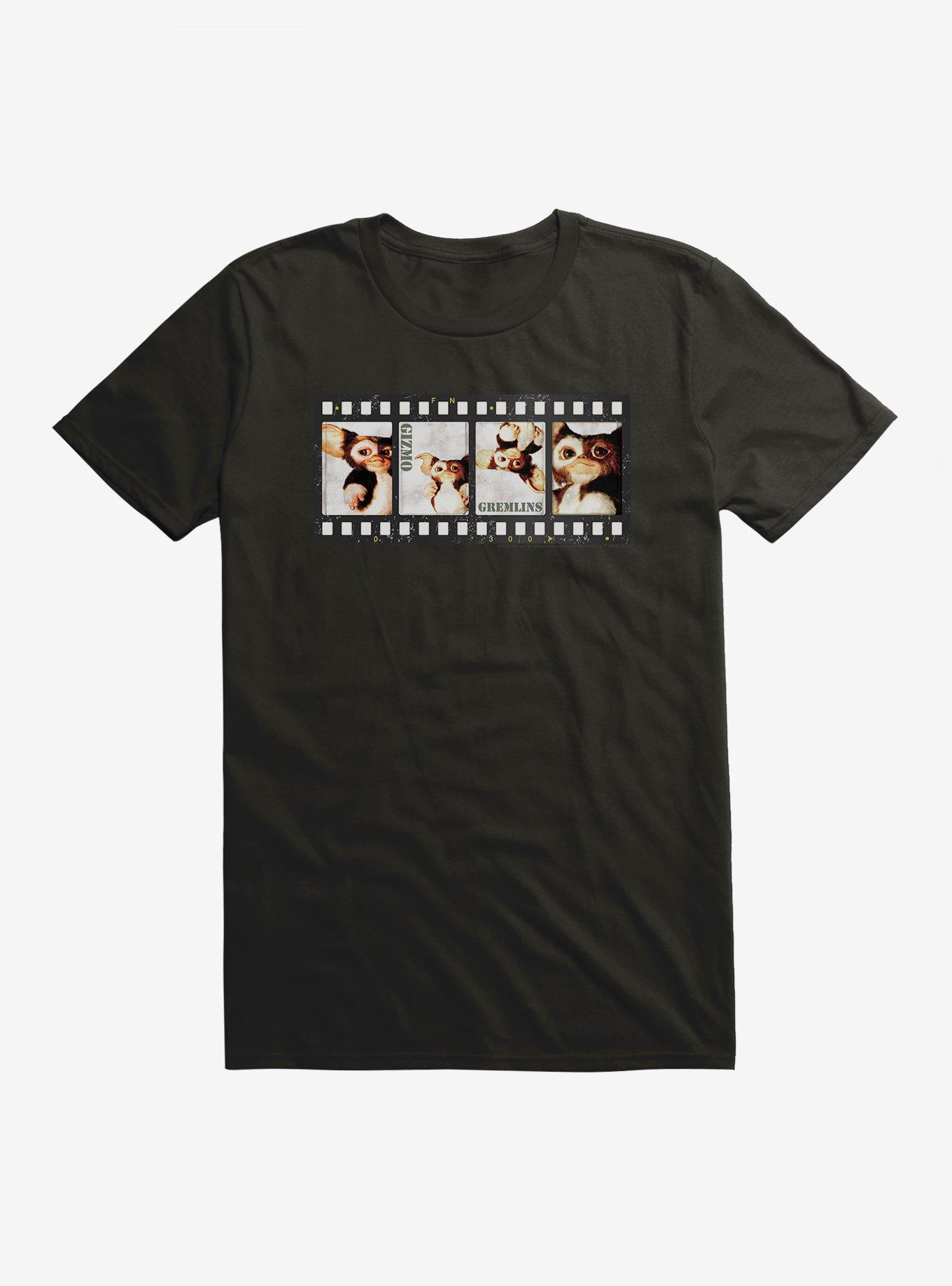 Gremlins Gizmo Film Strip T-Shirt, BLACK, hi-res