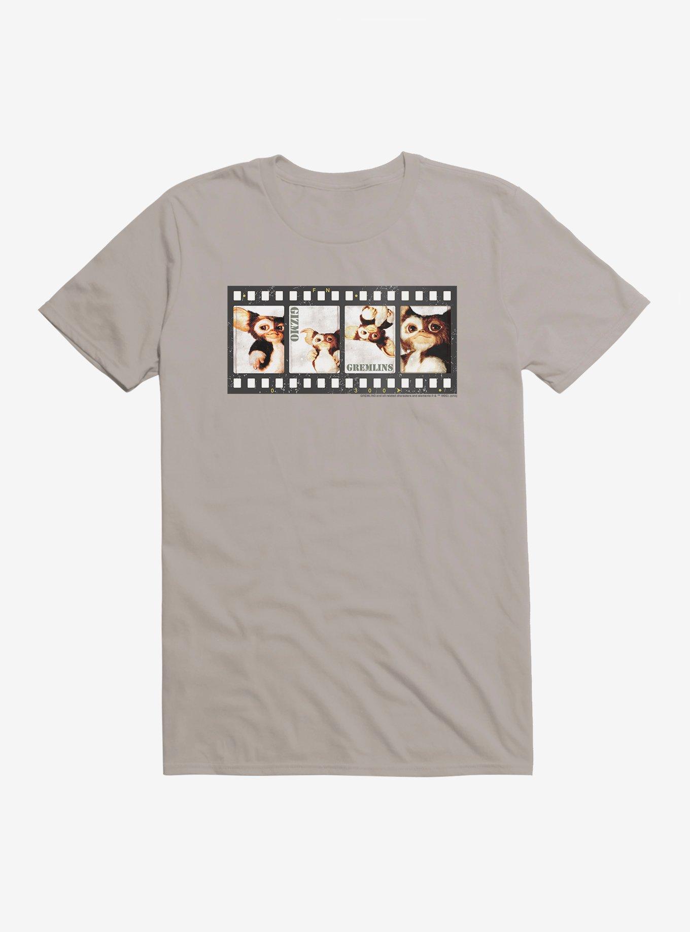 Gremlins Gizmo Film Strip T-Shirt, LIGHT GREY, hi-res