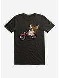 Gremlins Motorcycle Gizmo T-Shirt, BLACK, hi-res