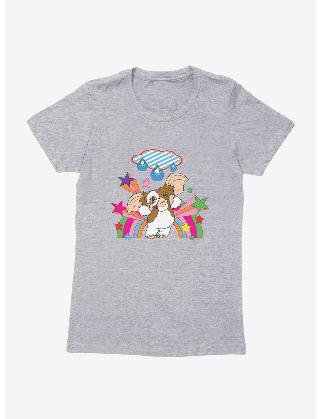 Gremlins Adorable Gizmo Rainbow Womens T-Shirt, HEATHER, hi-res