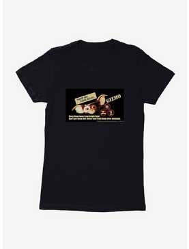 Gremlins Gizmo Rules To Follow Womens T-Shirt, , hi-res