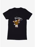 Gremlins Gizmo Writing On Wall Womens T-Shirt, BLACK, hi-res