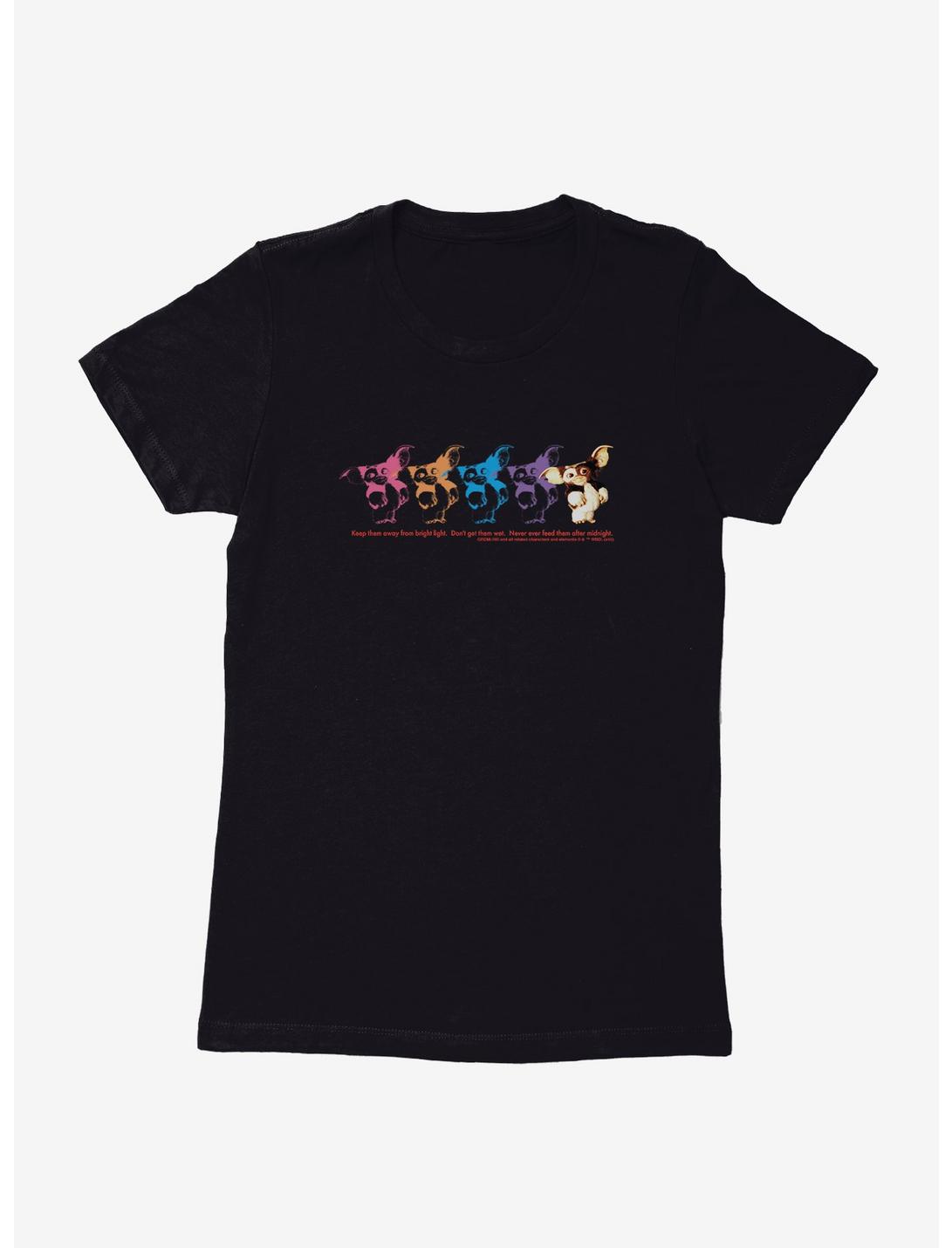 Gremlins Stamped Gizmo Womens T-Shirt, BLACK, hi-res