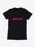 Gremlins Movie Title Womens T-Shirt, BLACK, hi-res