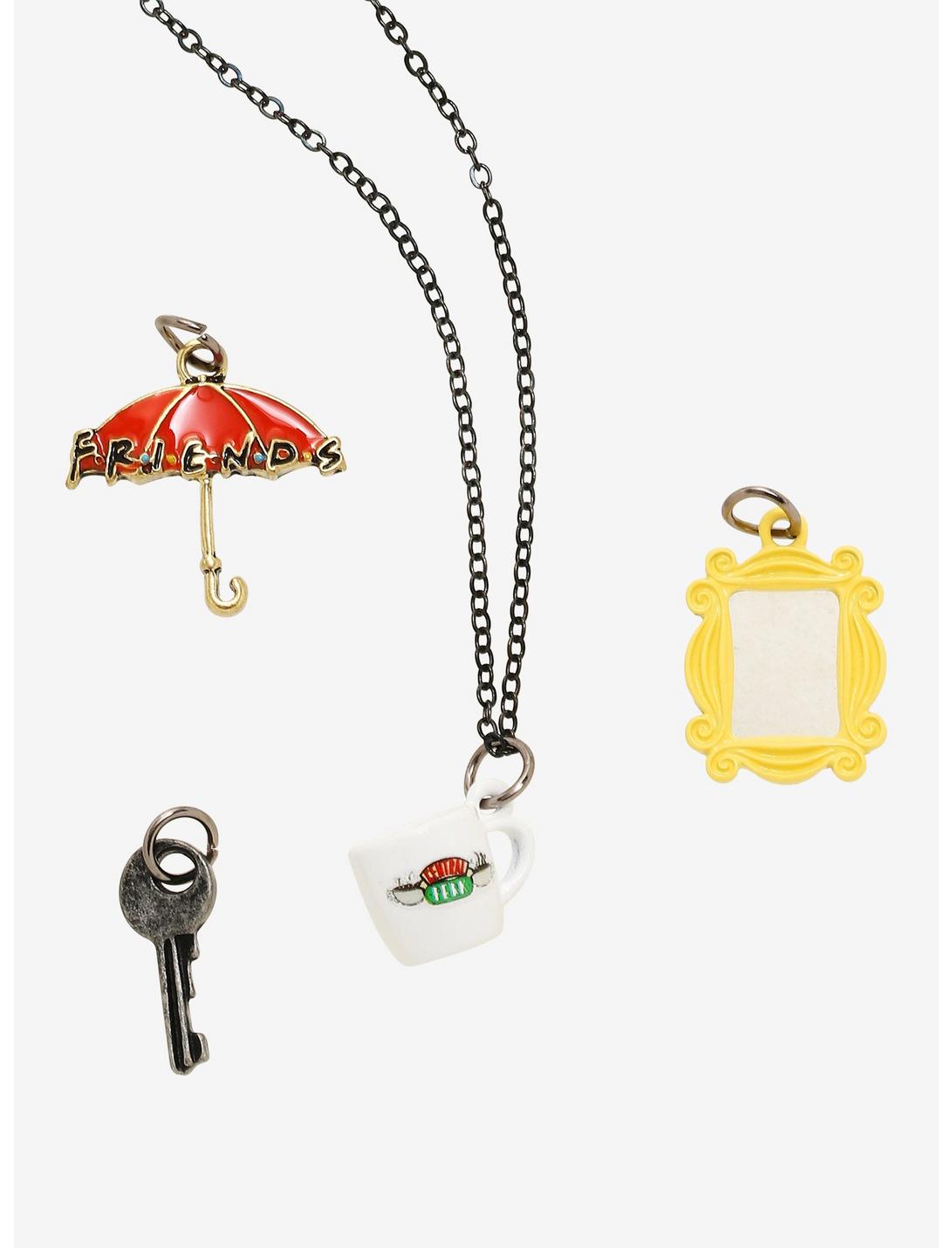 Friends Multi-Charm Necklace - BoxLunch Exclusive, , hi-res